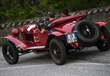 Il mito Alfa Romeo torna a solcare le strade della 1000 Miglia