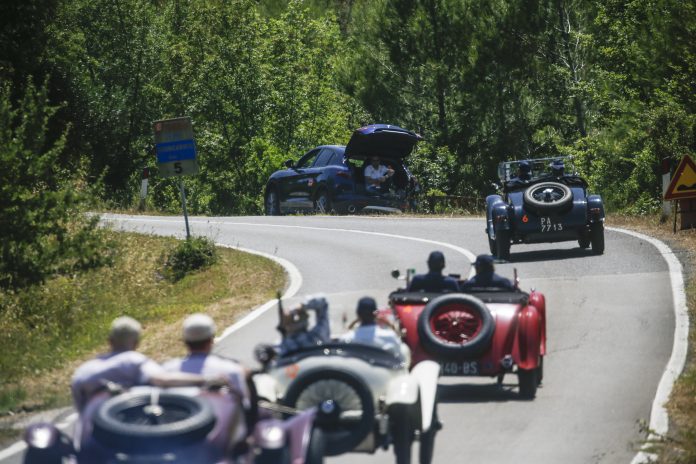 'Mille Miglia' vintage car rally's