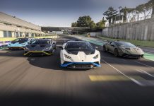 La Lamborghini Huracán STO può finalmente scatenarsi nella prima prova di guida a Roma e all’autodromo Piero Taruffi di Vallelunga