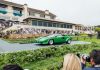 Lamborghini Countach celebrata al Concorso di Eleganza di Pebble Beach (CA, USA).