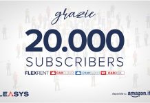 I servizi di Leasys: CarCloud, CarBox e FlexRent superano quota 20 mila clienti iscritti