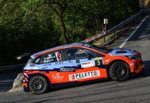 Andrea Crugnola e Pietro Ometto, Hyundai I20 N Rally 2, si aggiudicano la prova di apertura del 44° Rally 1000 Miglia