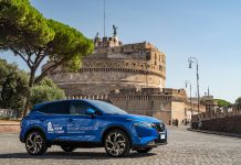 Il nuovo Nissan Qashqai è pronto a correre l’Acea Run Rome The Marathon