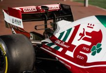 Alfa Romeo tricolore al Gran Premio di Monza