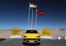 Lamborghini Urus sfida la strada motorabile più alta del mondo in India