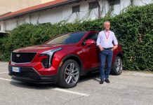 CADILLAC XT4 E ALBERTO COVA: GLI STATI UNITI NEL CUORE