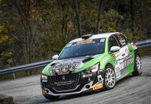 FABRIZIO GIOVANELLA (208 RALLY 4) E RICCARDO TONDINA (208 R2B) CAMPIONI DEL PEUGEOT COMPETITION 208 Rally Cup PRO