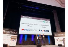 FCA BANK PREMIATA AL MOTOR FINANCE 2021 CON IL “BEST FINANCE PRODUCT OF THE YEAR” E IL “BEST MOBILITY SOLUTION”