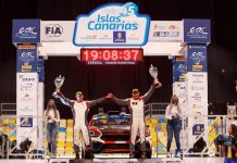 Carlos García vince sulle strade di casa nell’ultimo round dell’Abarth Rally Cup al Rally Islas Canarias