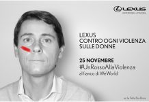 LEXUS ADERISCE ALLA CAMPAGNA #UNROSSOALLAVIOLENZA PROMOSSA DA LEGA SERIE A E WEWORLD CONTRO OGNI VIOLENZA SULLE DONNE