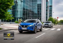 Cinque stelle Euro NCAP 2021 per il nuovo Nissan Qashqai
