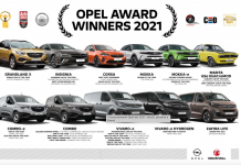 I riconoscimenti Opel del 2021: veicoli, persone e Brand