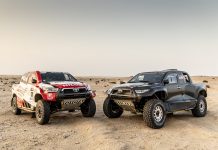 TOYOTA GAZOO RACING AI NASTRI DI PARTENZA DEL RALLY DAKAR