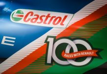 IL GRUPPO RENAULT E CASTROL CELEBRANO LA LORO 100° GARA IN FORMULA 1
