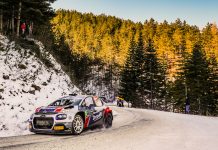 La Citroën C3Rally2 messa alla prova al Rally di Monte Carlo