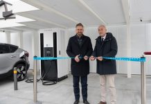 Inaugurata oggi la stazione di ricarica Powerstop di Volvo Car Italia alla presenza del Sindaco di Bologna Matteo Lepore