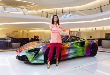 McLaren Automotive Middle East & Africa svela la McLaren Artura Art Car creata in collaborazione con Nat Bowen