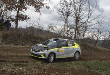 Debutto vincente Opel Corsa Rally 4 al Rally Valle del Tevere