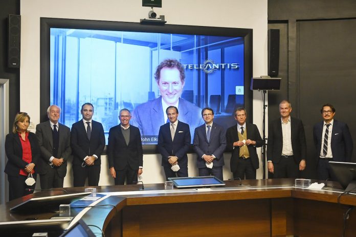 Incontro tra il ceo di Stellantis, Carlos Tavares, il sindaco di Torino, Stefano Lo Russo e il presidente della Regione Piemonte, Alberto Cirio.