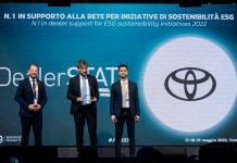 TOYOTA AL 1° POSTO TRA I MARCHI DI VOLUME PER LA SODDISFAZIONE DEI CONCESSIONARI SECONDO DEALERSTAT