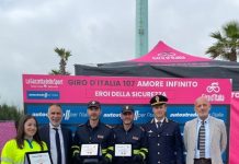 AUTOSTRADE PER L’ITALIA E POLIZIA STRADALE, INSIEME AL GIRO D’ITALIA PER LA TREDICESIMA EDIZIONE DEGLI “EROI DELLA SICUREZZA”