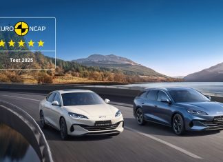 BYD SEAL 6 DM-i: 5 stelle Euro NCAP e sicurezza al vertice