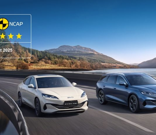 BYD SEAL 6 DM-i: 5 stelle Euro NCAP e sicurezza al vertice