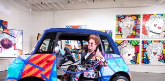 Fiat Topolino Britto: l’arte italiana illumina Miami