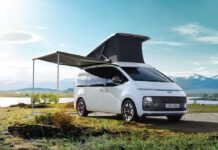 Hyundai STARIA Camper Concept: il van elettrico che punta all’off-grid