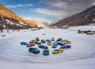 Lamborghini Accademia Neve 2026: Livigno, ghiaccio e Temerario