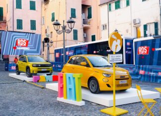 FIAT e RDS a Sanremo 2026: Grande Panda e nuova 500 Ibrida