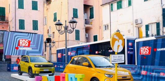 FIAT e RDS a Sanremo 2026: Grande Panda e nuova 500 Ibrida