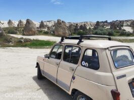7.000 km in Renault 4: il viaggio epico di Afro Ferrari verso la Cappadocia