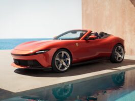 Nuova Ferrari Amalfi Spider: il V8 da 640 CV tra stile e versatilità
