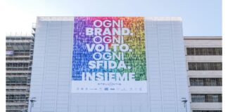 Stellantis Mirafiori: i volti dei dipendenti sulla Palazzina Uffici